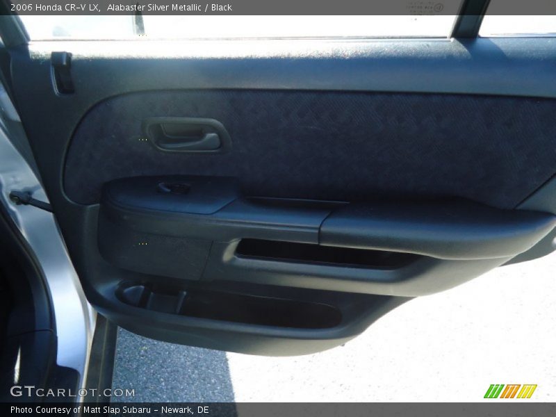 Alabaster Silver Metallic / Black 2006 Honda CR-V LX