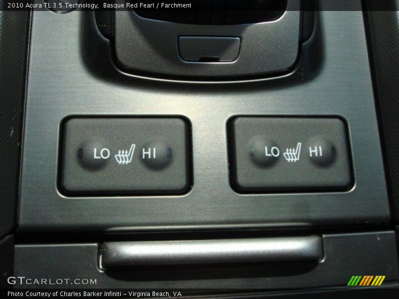 Basque Red Pearl / Parchment 2010 Acura TL 3.5 Technology