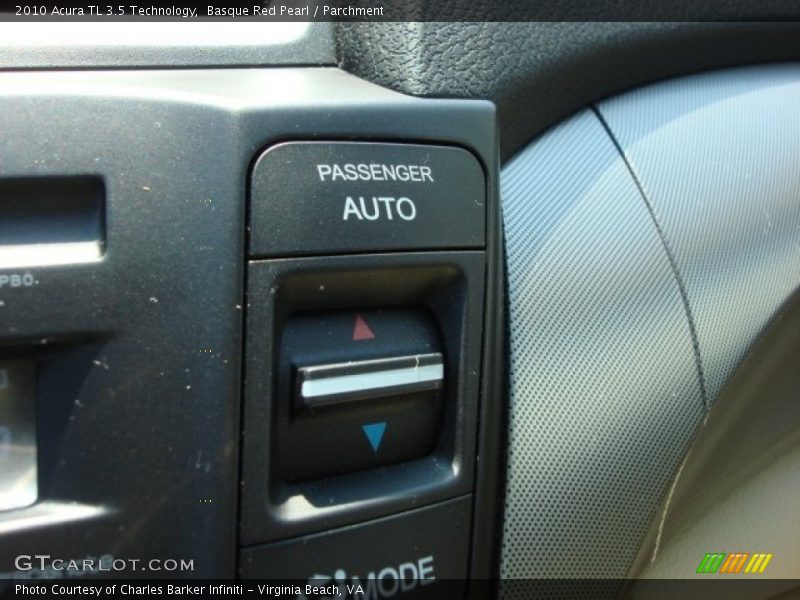 Basque Red Pearl / Parchment 2010 Acura TL 3.5 Technology
