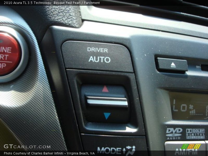 Basque Red Pearl / Parchment 2010 Acura TL 3.5 Technology