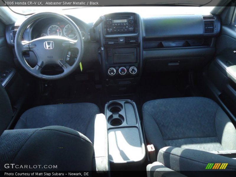 Alabaster Silver Metallic / Black 2006 Honda CR-V LX