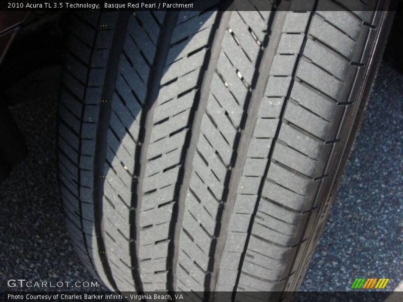 Basque Red Pearl / Parchment 2010 Acura TL 3.5 Technology