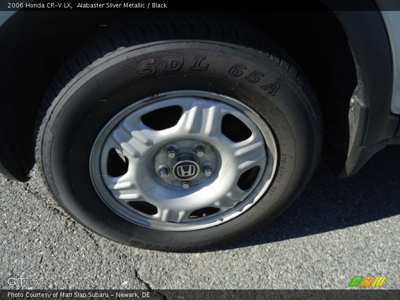Alabaster Silver Metallic / Black 2006 Honda CR-V LX