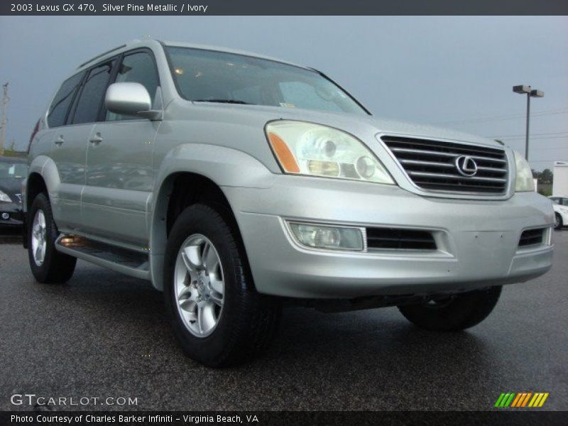 Silver Pine Metallic / Ivory 2003 Lexus GX 470