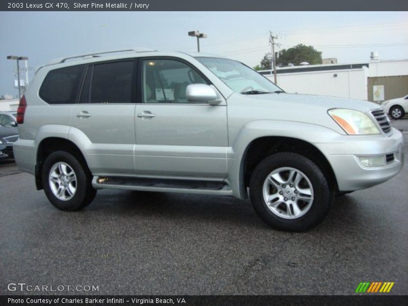 Silver Pine Metallic / Ivory 2003 Lexus GX 470