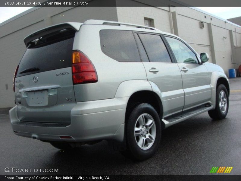 Silver Pine Metallic / Ivory 2003 Lexus GX 470