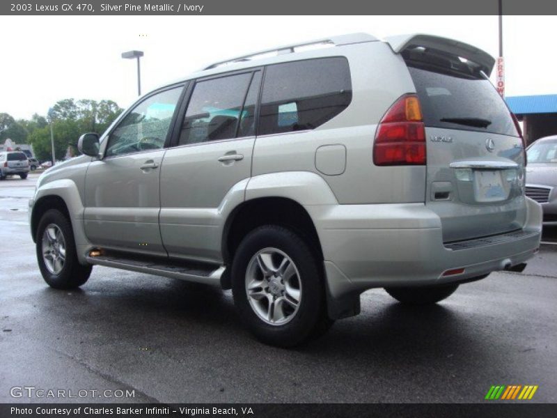 Silver Pine Metallic / Ivory 2003 Lexus GX 470