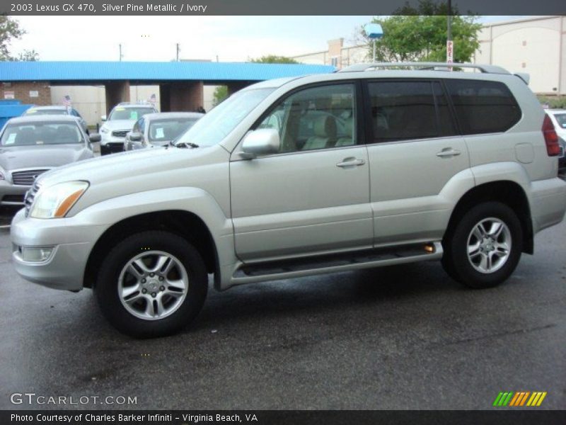 Silver Pine Metallic / Ivory 2003 Lexus GX 470