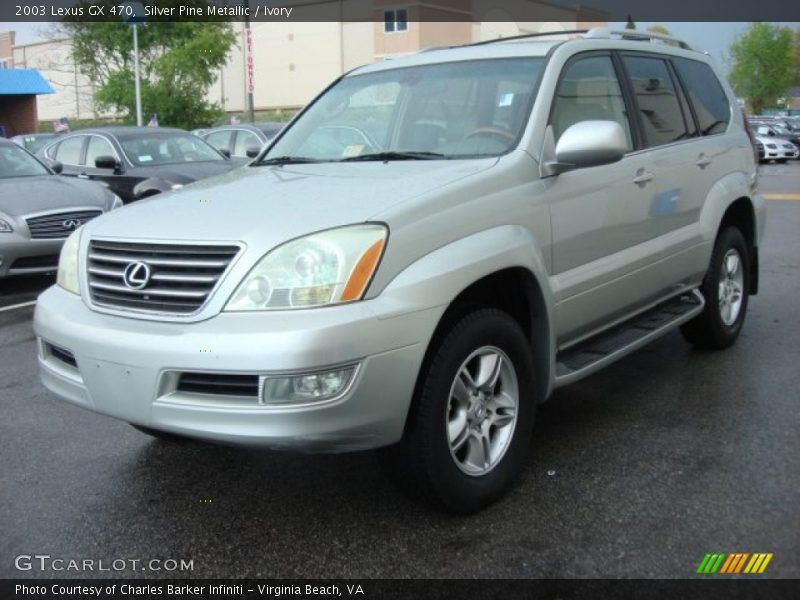 Silver Pine Metallic / Ivory 2003 Lexus GX 470