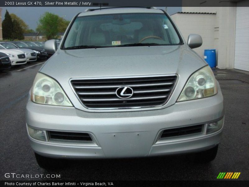 Silver Pine Metallic / Ivory 2003 Lexus GX 470