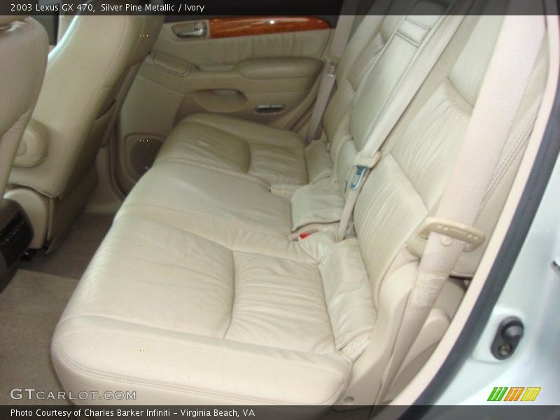 Silver Pine Metallic / Ivory 2003 Lexus GX 470