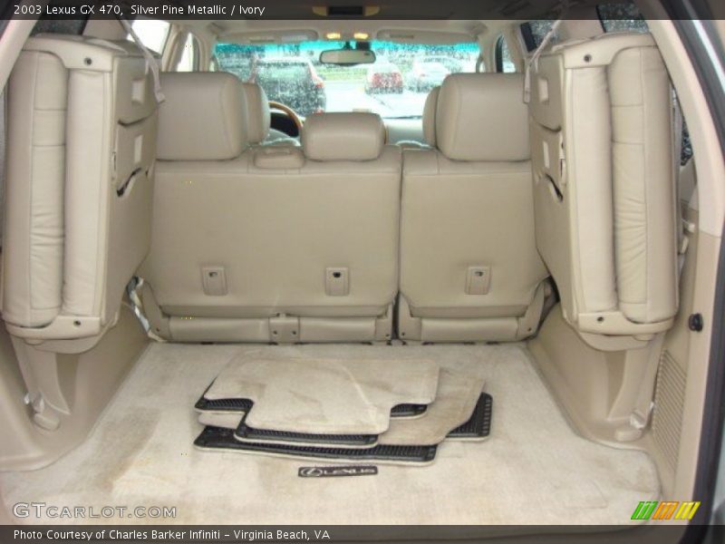 Silver Pine Metallic / Ivory 2003 Lexus GX 470