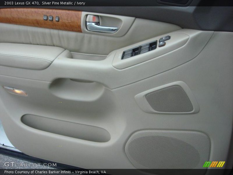 Silver Pine Metallic / Ivory 2003 Lexus GX 470