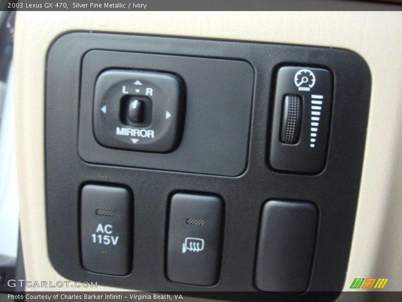 Silver Pine Metallic / Ivory 2003 Lexus GX 470