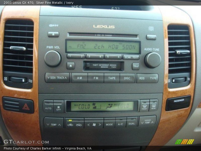 Silver Pine Metallic / Ivory 2003 Lexus GX 470