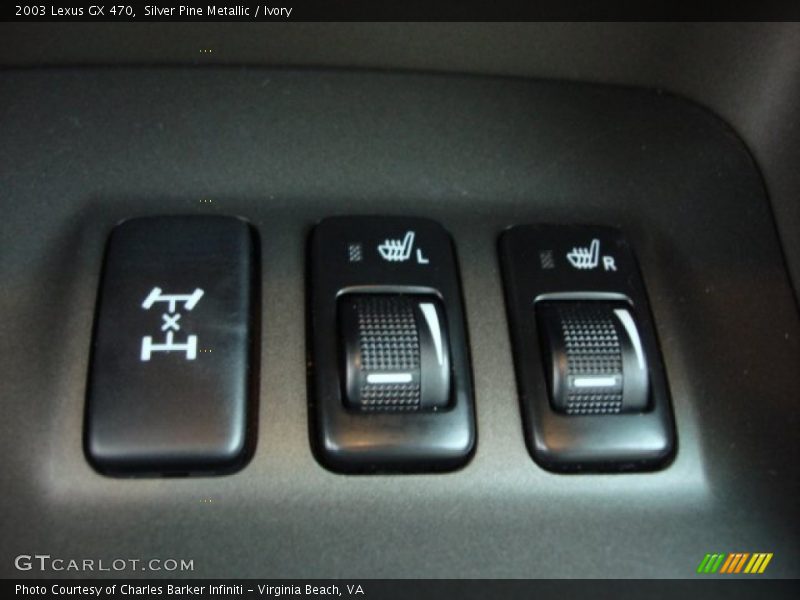 Silver Pine Metallic / Ivory 2003 Lexus GX 470