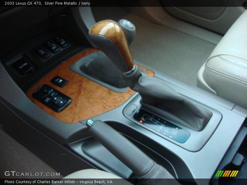 Silver Pine Metallic / Ivory 2003 Lexus GX 470