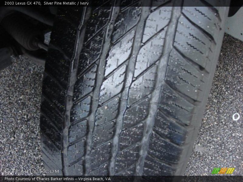 Silver Pine Metallic / Ivory 2003 Lexus GX 470