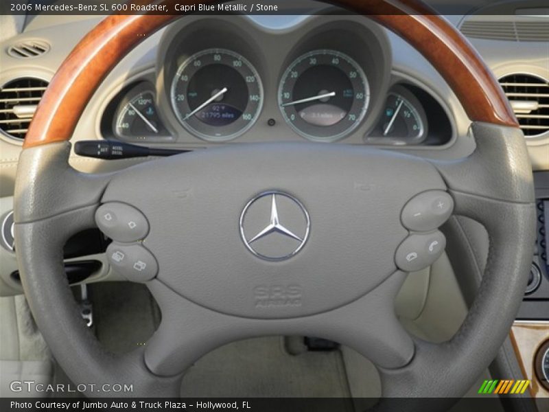  2006 SL 600 Roadster Steering Wheel