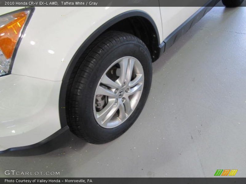Taffeta White / Gray 2010 Honda CR-V EX-L AWD