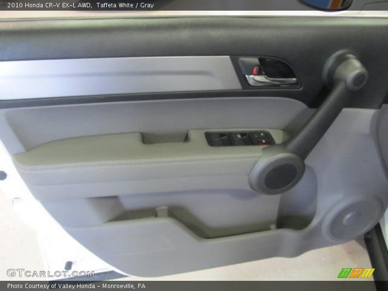 Taffeta White / Gray 2010 Honda CR-V EX-L AWD