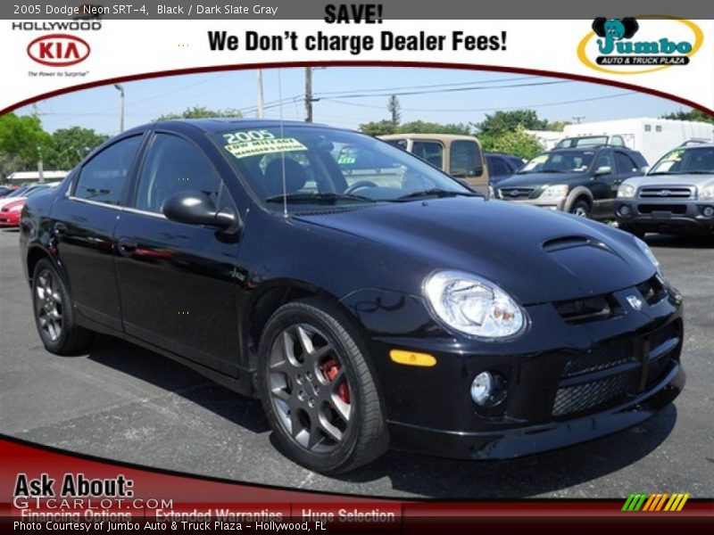 Black / Dark Slate Gray 2005 Dodge Neon SRT-4