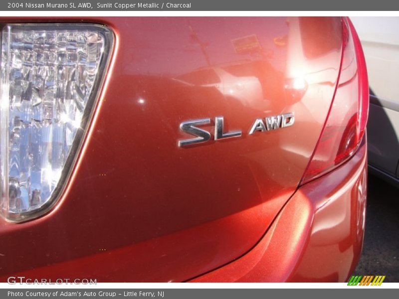 Sunlit Copper Metallic / Charcoal 2004 Nissan Murano SL AWD