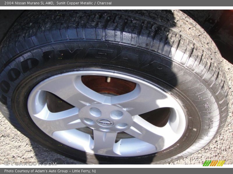 Sunlit Copper Metallic / Charcoal 2004 Nissan Murano SL AWD