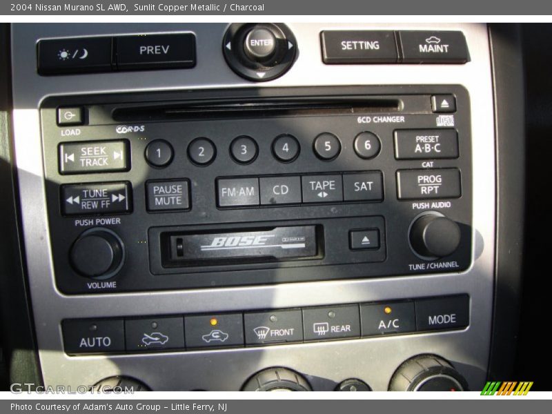 Sunlit Copper Metallic / Charcoal 2004 Nissan Murano SL AWD