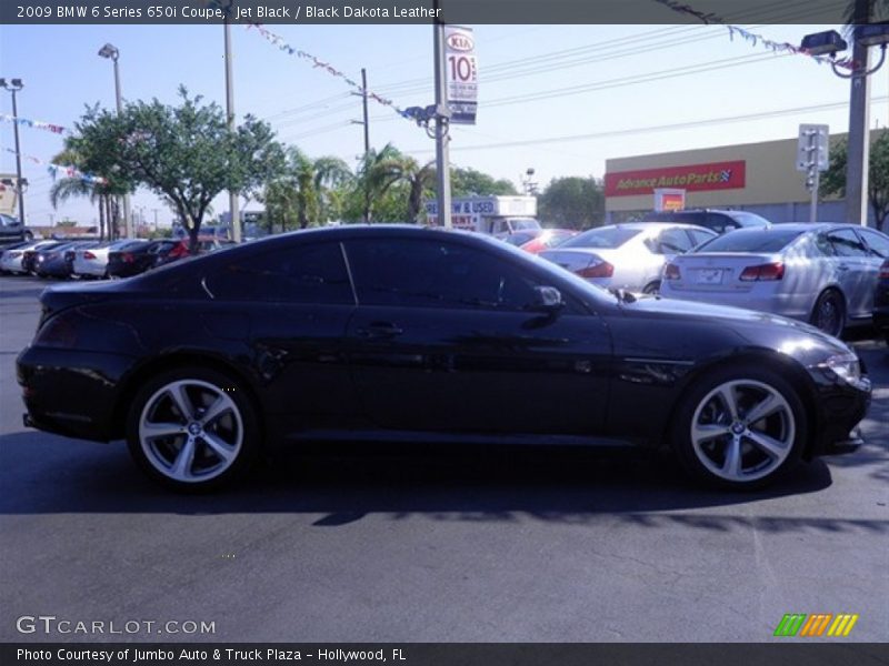 Jet Black / Black Dakota Leather 2009 BMW 6 Series 650i Coupe
