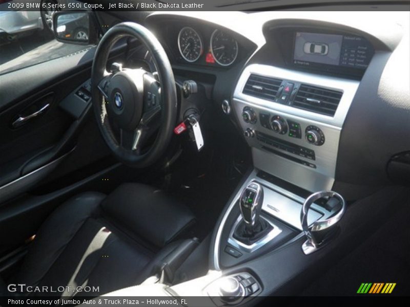 Jet Black / Black Dakota Leather 2009 BMW 6 Series 650i Coupe