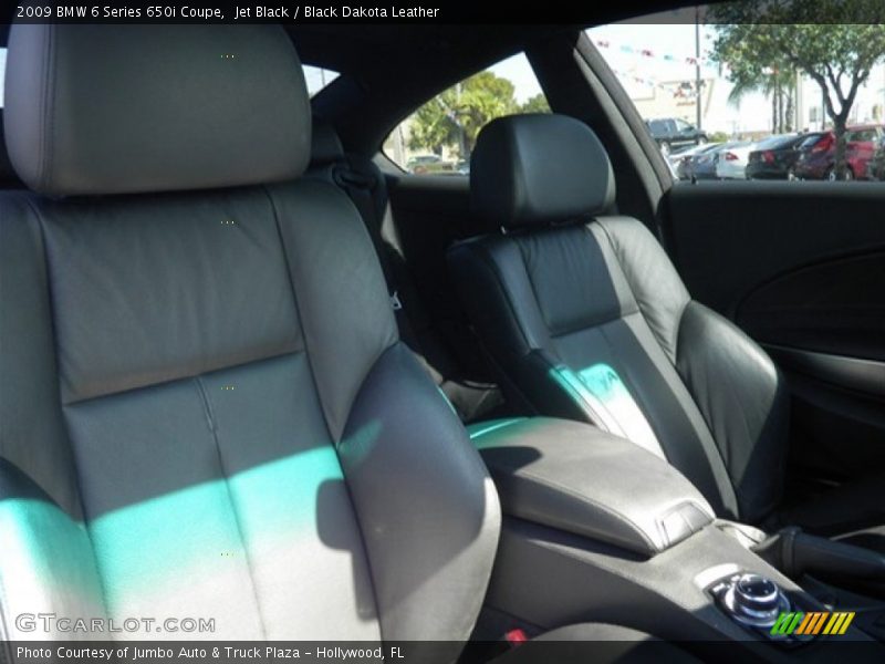 Jet Black / Black Dakota Leather 2009 BMW 6 Series 650i Coupe