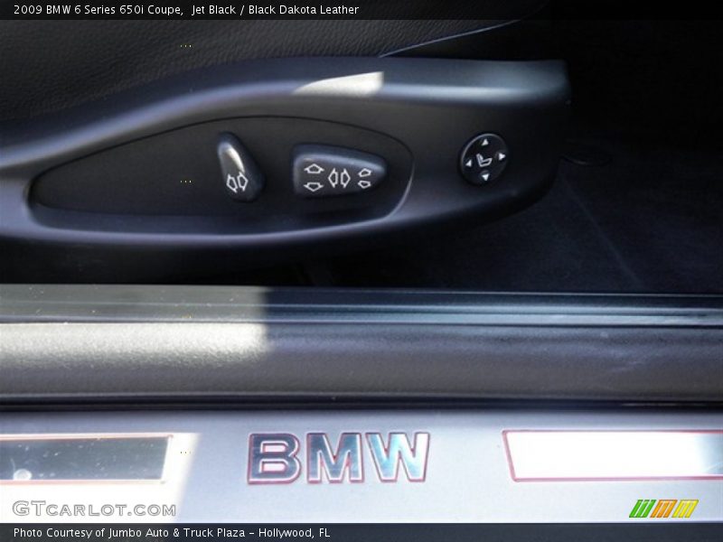 Jet Black / Black Dakota Leather 2009 BMW 6 Series 650i Coupe