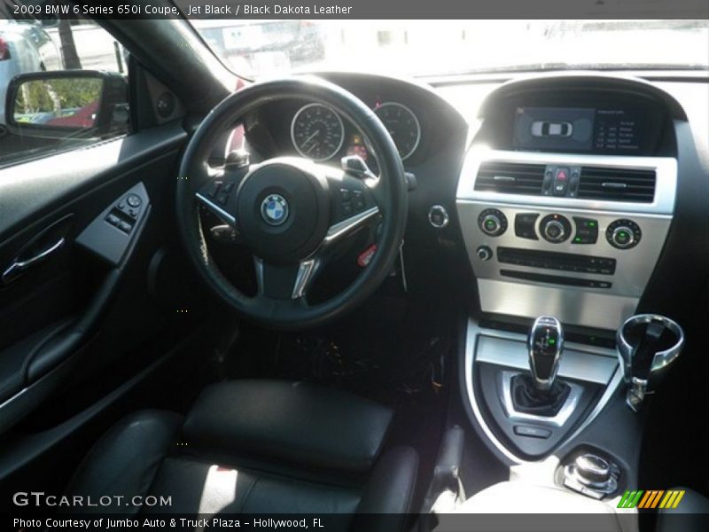 Jet Black / Black Dakota Leather 2009 BMW 6 Series 650i Coupe