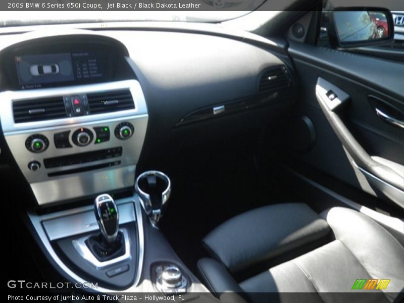 Jet Black / Black Dakota Leather 2009 BMW 6 Series 650i Coupe
