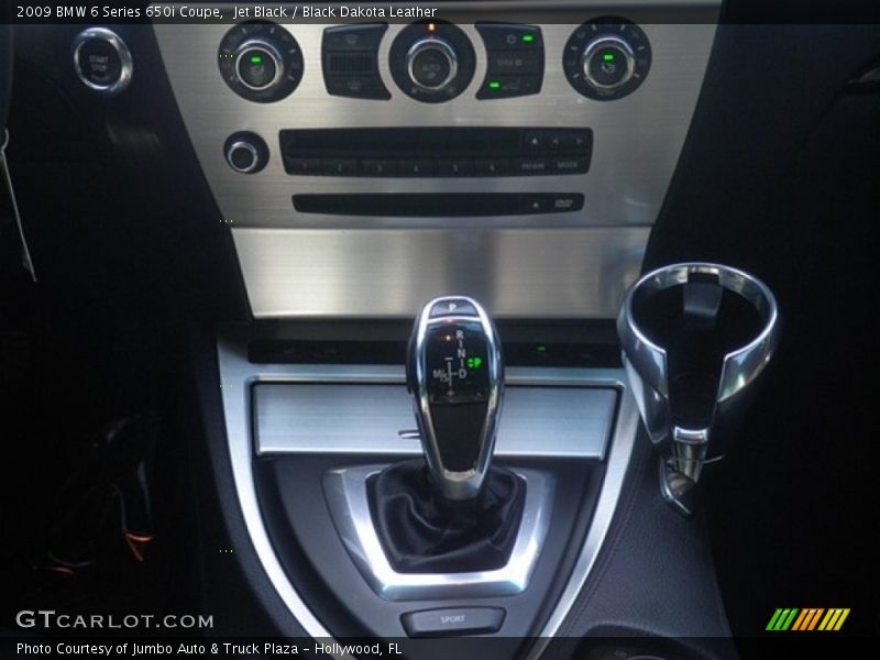 Jet Black / Black Dakota Leather 2009 BMW 6 Series 650i Coupe