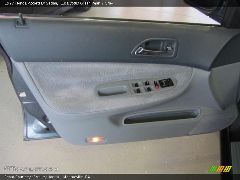 Eucalyptus Green Pearl / Gray 1997 Honda Accord LX Sedan