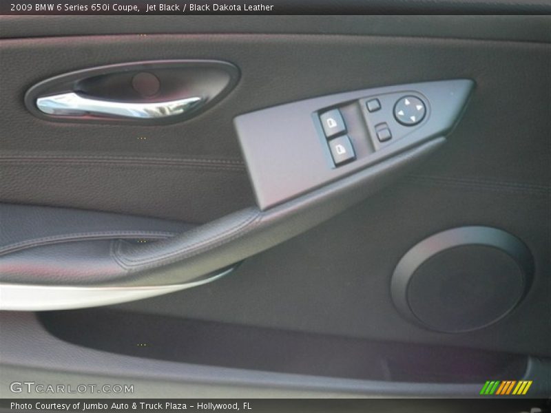 Jet Black / Black Dakota Leather 2009 BMW 6 Series 650i Coupe