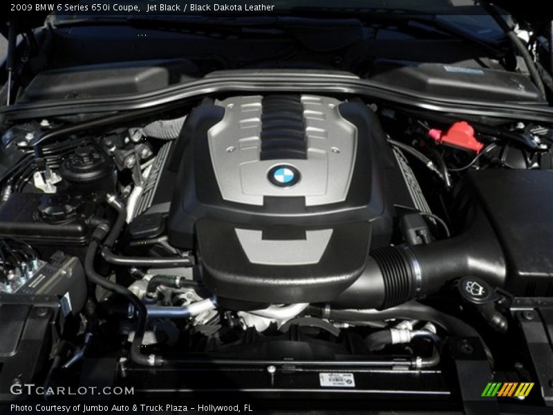 Jet Black / Black Dakota Leather 2009 BMW 6 Series 650i Coupe