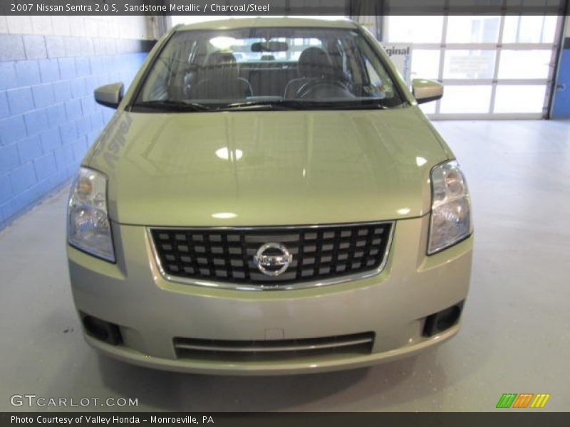 Sandstone Metallic / Charcoal/Steel 2007 Nissan Sentra 2.0 S