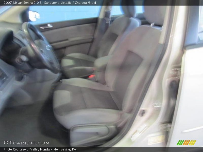 Sandstone Metallic / Charcoal/Steel 2007 Nissan Sentra 2.0 S