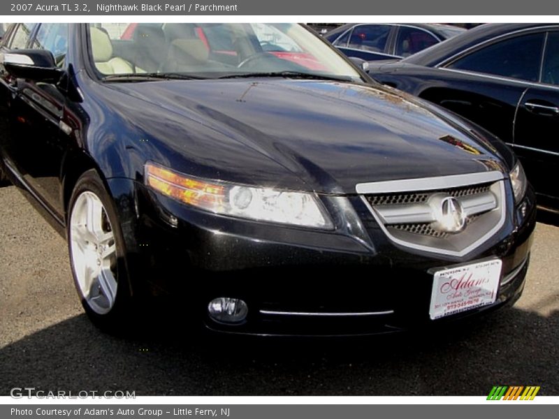 Nighthawk Black Pearl / Parchment 2007 Acura TL 3.2