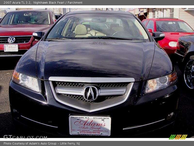 Nighthawk Black Pearl / Parchment 2007 Acura TL 3.2