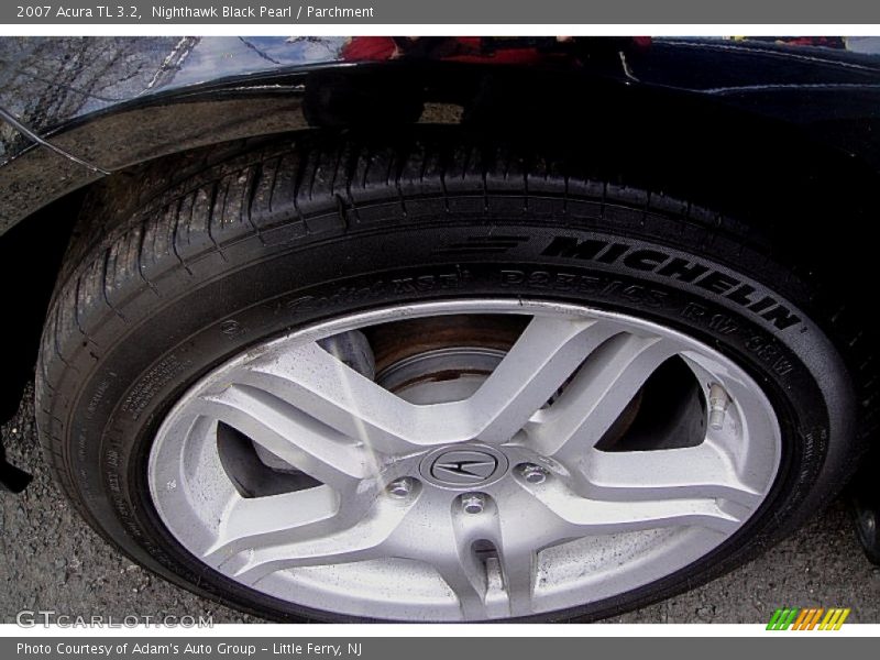 Nighthawk Black Pearl / Parchment 2007 Acura TL 3.2