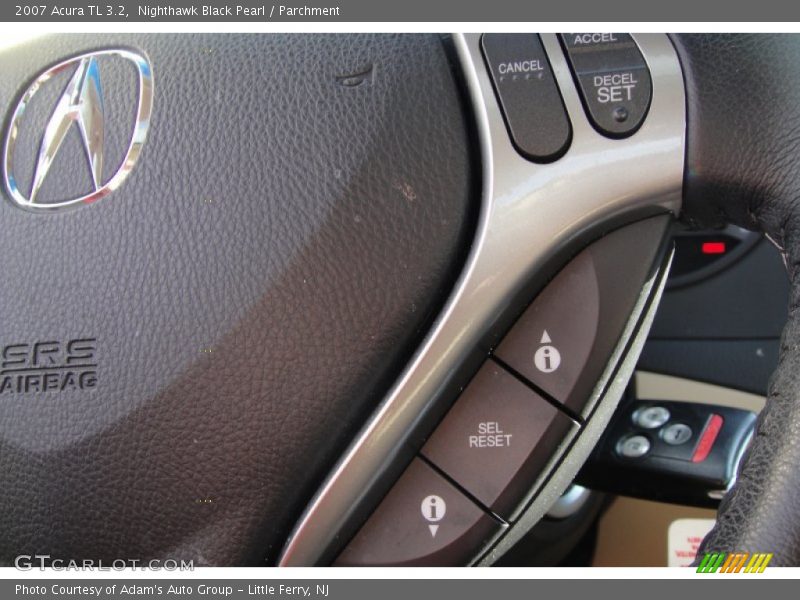Nighthawk Black Pearl / Parchment 2007 Acura TL 3.2