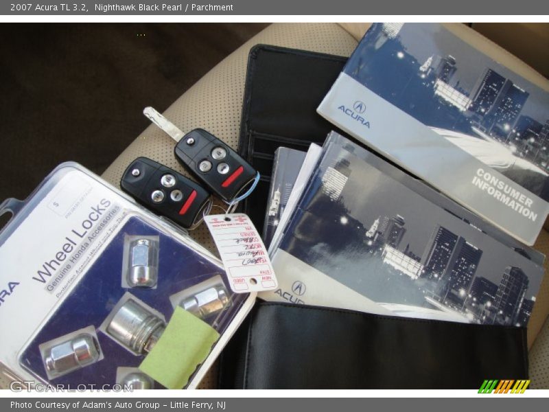 Nighthawk Black Pearl / Parchment 2007 Acura TL 3.2