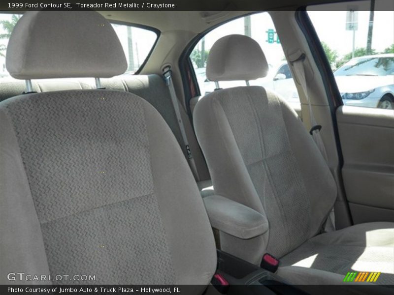 Toreador Red Metallic / Graystone 1999 Ford Contour SE