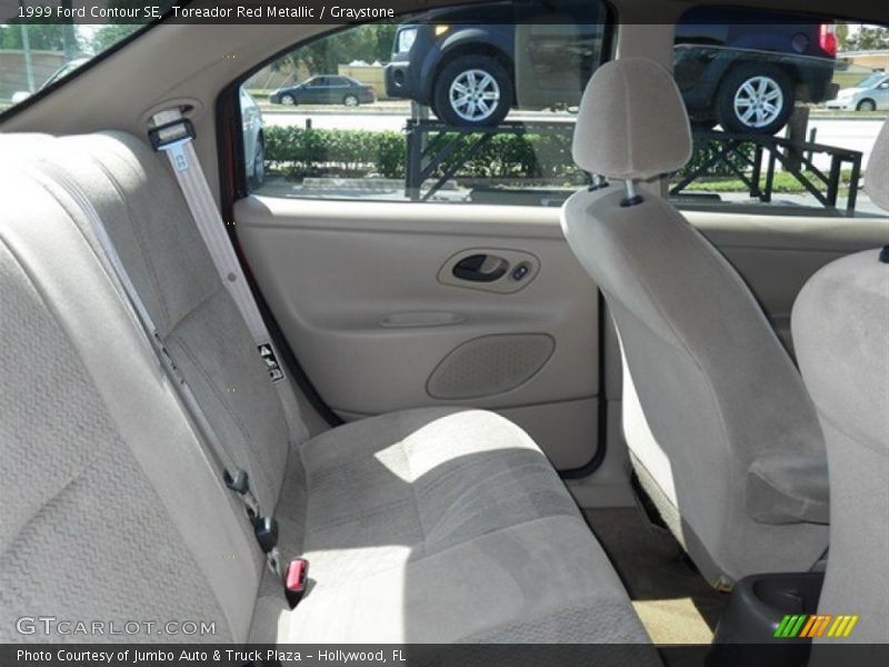 Toreador Red Metallic / Graystone 1999 Ford Contour SE