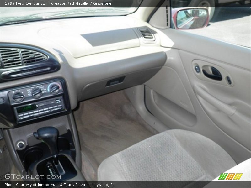 Toreador Red Metallic / Graystone 1999 Ford Contour SE