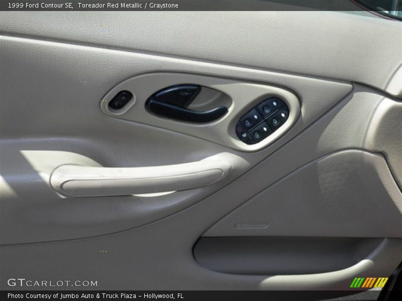 Toreador Red Metallic / Graystone 1999 Ford Contour SE